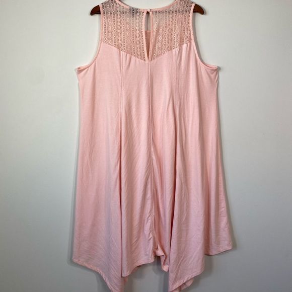 Pink Torrid Lace Dress Sz 3 - Picture 7 of 9